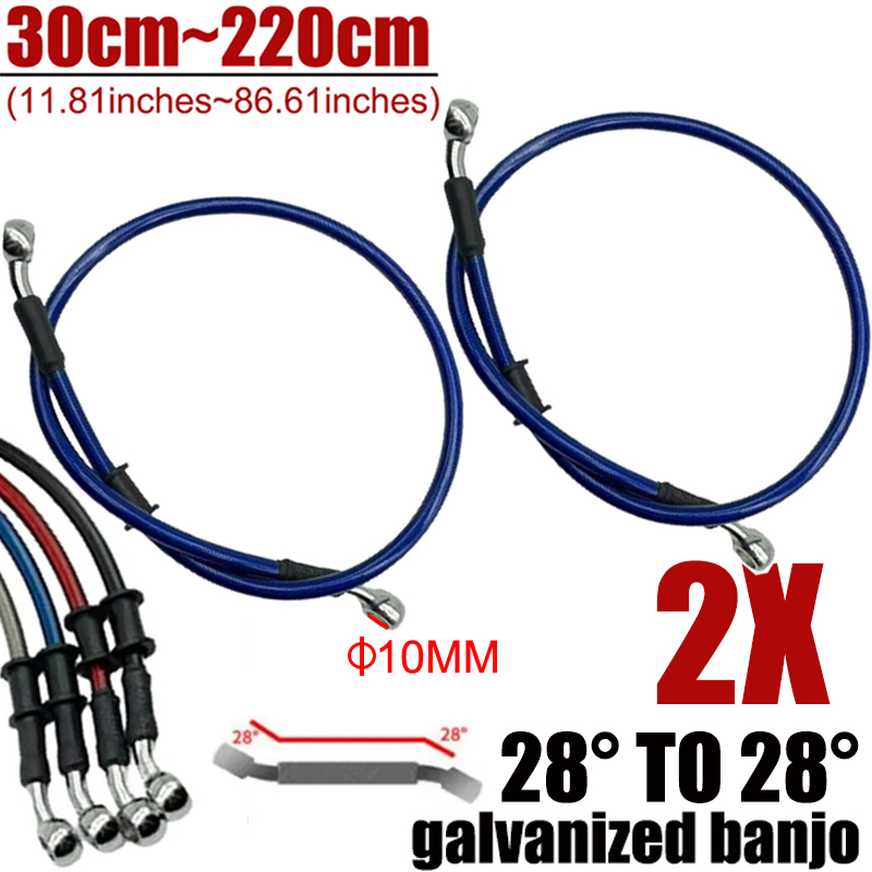 Braided Line - 2X Universel 30cm-220cm 28 ° Câble
